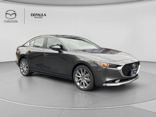 Machine Gray Metallic 2026 Mazda Mazda3 FWD w/Preferred Package
