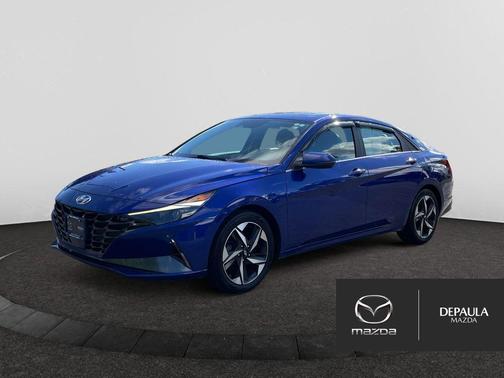 Intense Blue 2022 Hyundai ELANTRA Limited