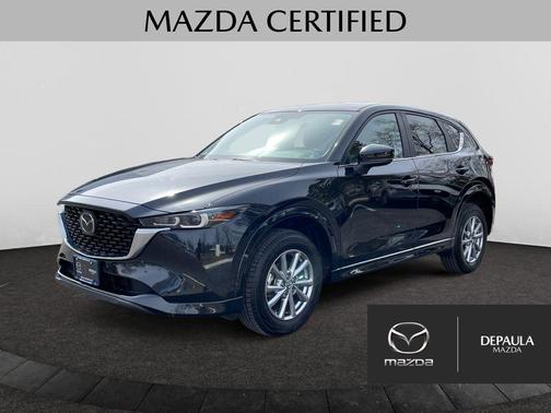 Jet Black Mica 2025 Mazda CX-5 2.5 S Preferred Package