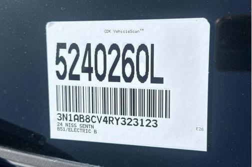 Electric Blue Metallic 2024 Nissan Sentra SV