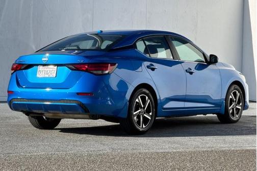 Electric Blue Metallic 2024 Nissan Sentra SV