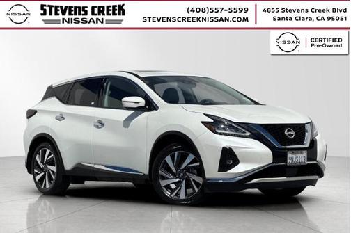 White 2023 Nissan Murano SL