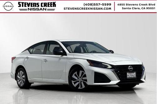 Glacier White 2024 Nissan Altima 2.5 S