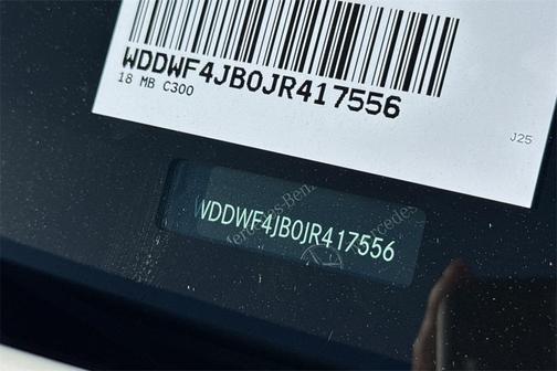 2018 Mercedes-Benz C-Class C 300