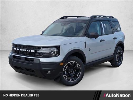Space White Metallic 2026 Ford Bronco Sport Outer Banks