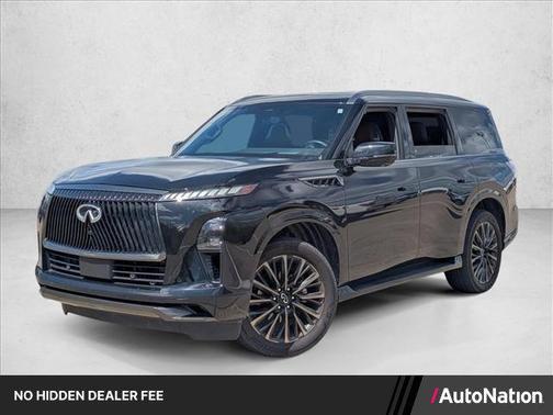 Mineral Black 2025 INFINITI QX80 AUTOGRAPH AWD