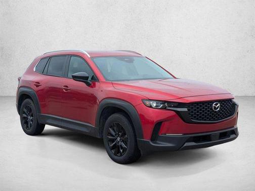 Soul Red Crystal Metallic 2025 Mazda CX-50 2.5 S Preferred Package
