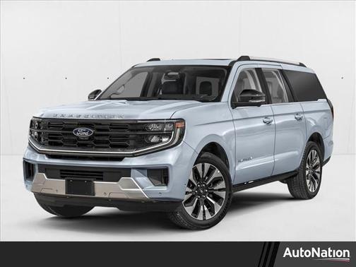 Glacier Gray Metallic Tri-Coat 2026 Ford Expedition Max Platinum
