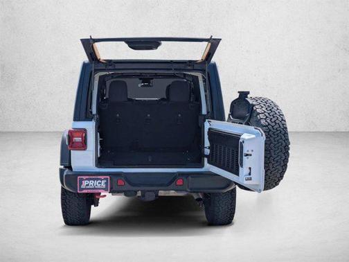 Bright White Clearcoat 2025 Jeep Wrangler Rubicon