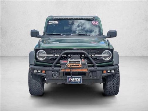 Eruption Green Metallic 2022 Ford Bronco Wildtrak