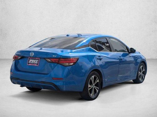 Electric Blue Metallic 2022 Nissan Sentra SV