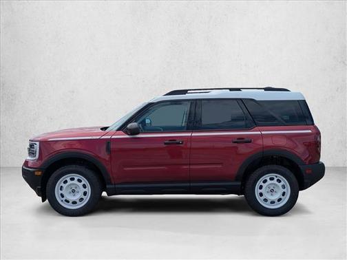 Ruby Red Metallic Tinted Clearcoat 2026 Ford Bronco Sport Heritage