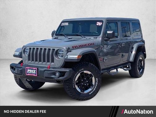 Sting-Gray Clearcoat 2020 Jeep Wrangler Unlimited Rubicon