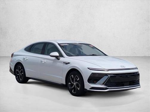 Serenity White 2025 Hyundai SONATA SEL