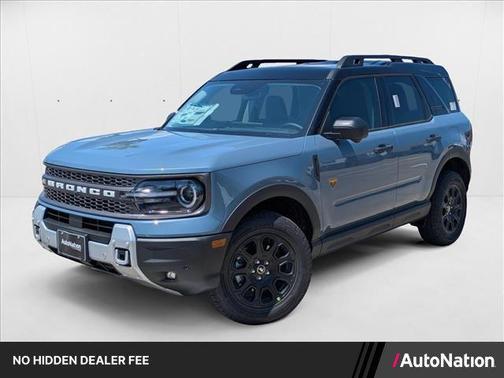 Azure Gray Metallic Tri-Coat 2025 Ford Bronco Sport Badlands