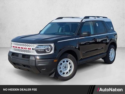 Shadow Black 2025 Ford Bronco Sport Heritage