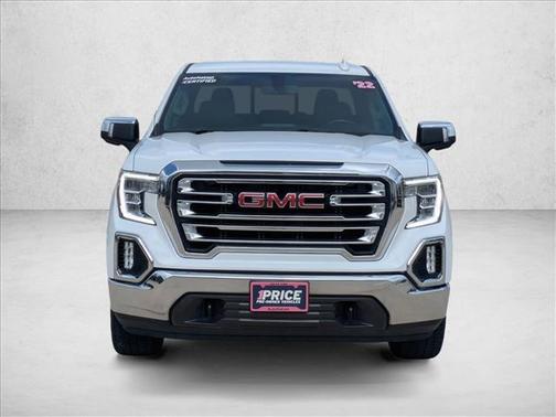Summit White 2022 GMC Sierra 1500 SLT
