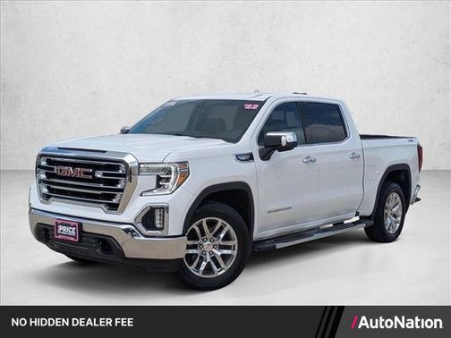 Summit White 2022 GMC Sierra 1500 SLT
