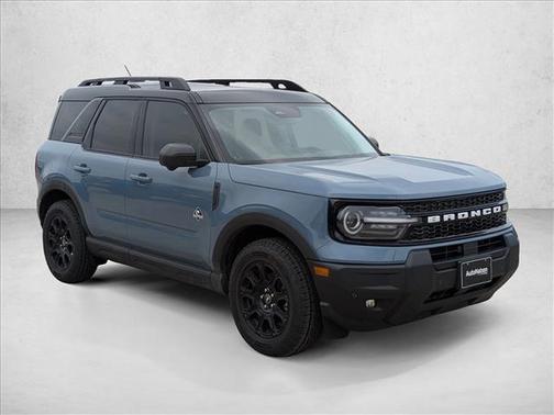 Azure Gray Metallic Tri-Coat 2025 Ford Bronco Sport Outer Banks