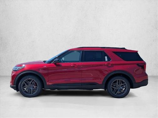 Rapid Red Metallic Tinted Clearcoat 2026 Ford Explorer ST-Line