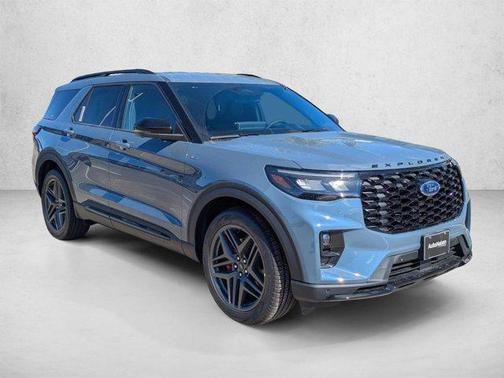 Vapor Blue Metallic 2026 Ford Explorer ST-Line