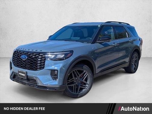 Vapor Blue Metallic 2026 Ford Explorer ST-Line