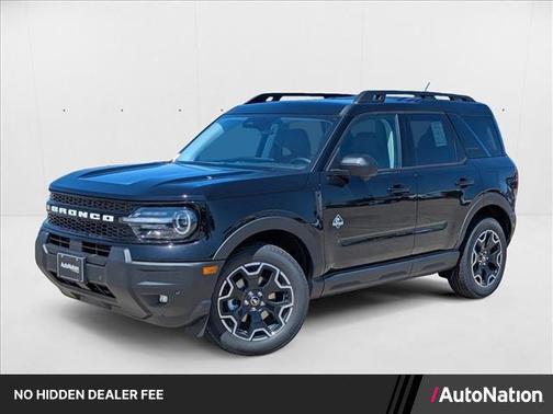 Shadow Black 2025 Ford Bronco Sport Outer Banks