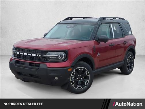 Ruby Red Metallic Tinted Clearcoat 2026 Ford Bronco Sport Outer Banks