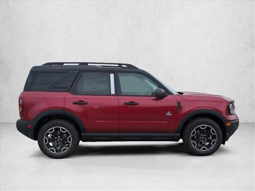 Ruby Red Metallic Tinted Clearcoat 2026 Ford Bronco Sport Outer Banks