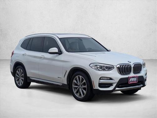 Alpine White 2018 BMW X3 xDrive30i
