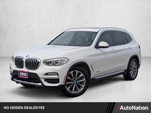 Alpine White 2018 BMW X3 xDrive30i