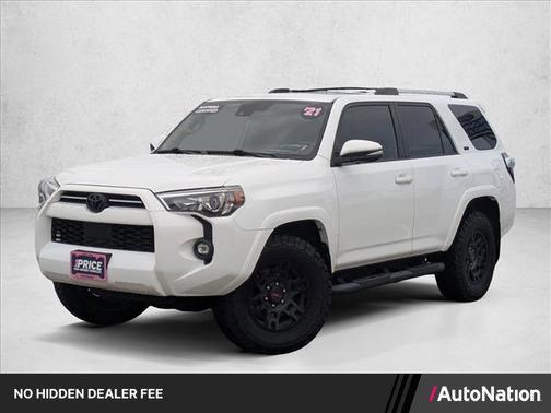 Super White 2021 Toyota 4Runner SR5 Premium