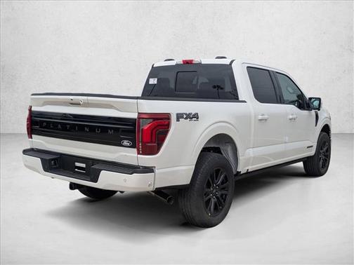 Star White Metallic Tri-Coat 2026 Ford F-150 Platinum