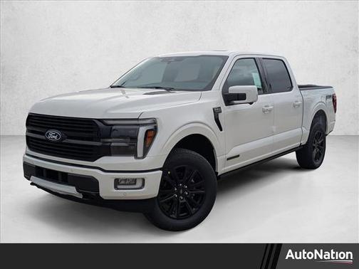 Star White Metallic Tri-Coat 2026 Ford F-150 Platinum