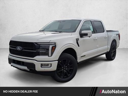 Star White Metallic Tri-Coat 2026 Ford F-150 Platinum