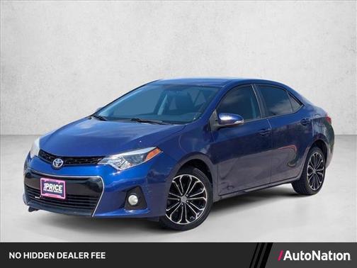 Blue Crush Metallic 2016 Toyota Corolla S Plus