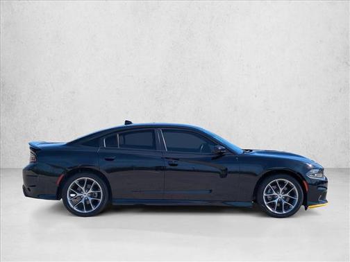 Pitch Black Clearcoat 2023 Dodge Charger GT