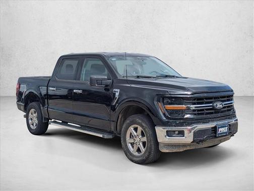 Agate Black Metallic 2025 Ford F-150 XLT