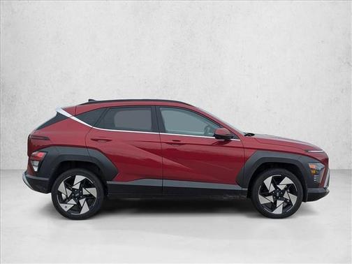 Ultimate Red Metallic 2024 Hyundai KONA Limited