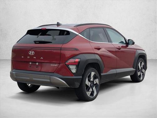 Ultimate Red Metallic 2024 Hyundai KONA Limited