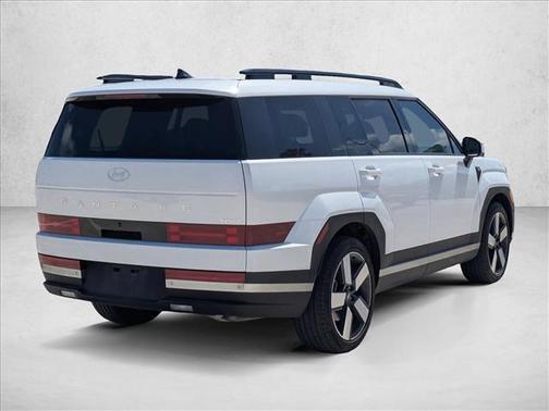 Serenity White 2025 Hyundai SANTA FE Limited