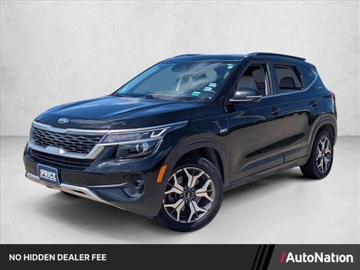 Cherry Black 2021 Kia Seltos EX