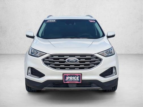Star White Metallic Tri-Coat 2020 Ford Edge SEL