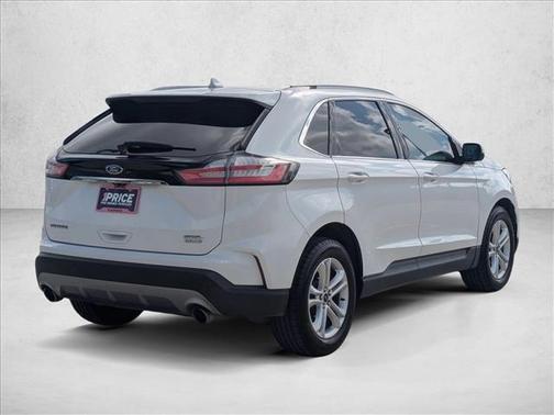Star White Metallic Tri-Coat 2020 Ford Edge SEL
