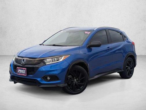 Aegean Blue Metallic 2022 Honda HR-V 2WD Sport
