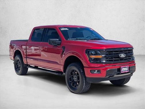 Rapid Red Metallic Tinted Clearcoat 2025 Ford F-150 XLT