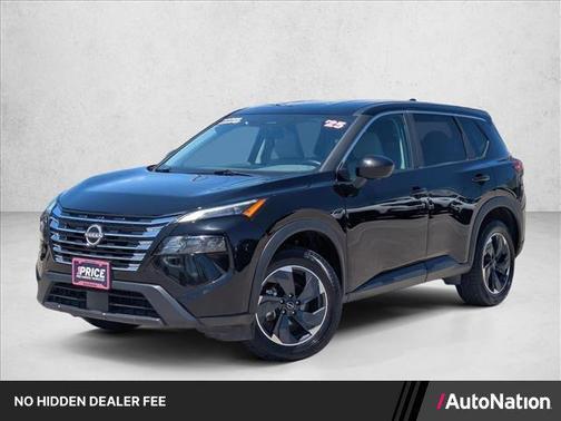 Super Black 2025 Nissan Rogue SV