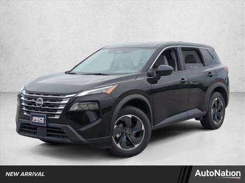 Super Black 2025 Nissan Rogue SV