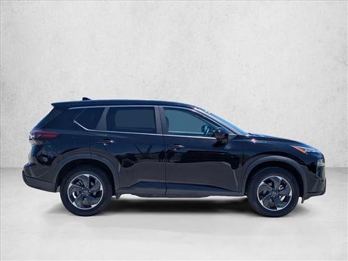 Super Black 2025 Nissan Rogue SV