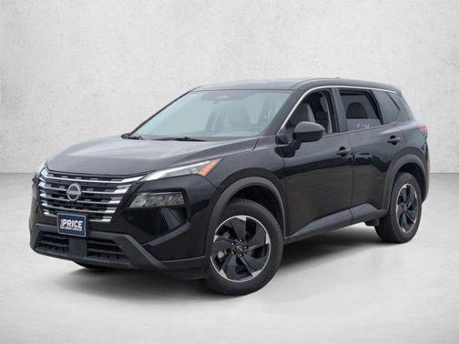 Super Black 2025 Nissan Rogue SV